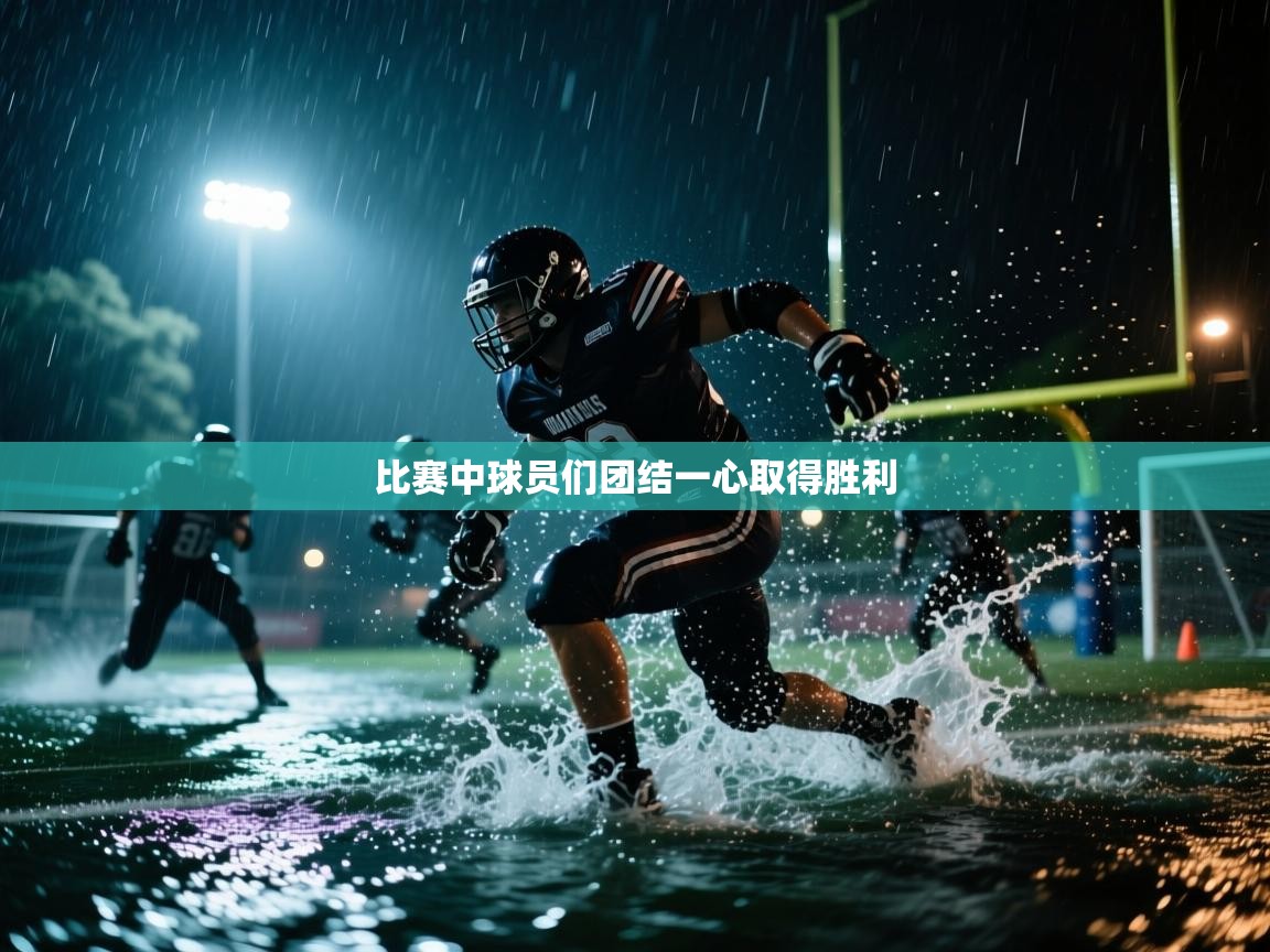 比赛中球员们团结一心取得胜利  第1张